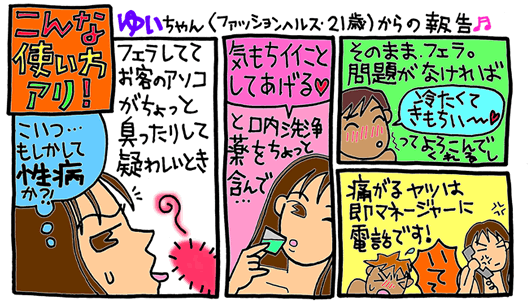 口内洗浄薬の使い方